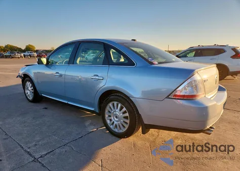 2008 Mercury Sable Luxury from USA, damaged, VIN 1MEHM40WX8G627194